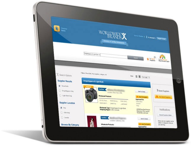 wbi-ipad The Worldwide Brands Directory can be accessed from anywhere with an internet connection.