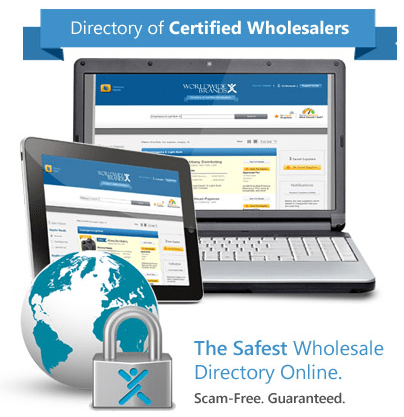 order_directory2 iPad displaying Worldwide Brands wholesaler directory free preview interface